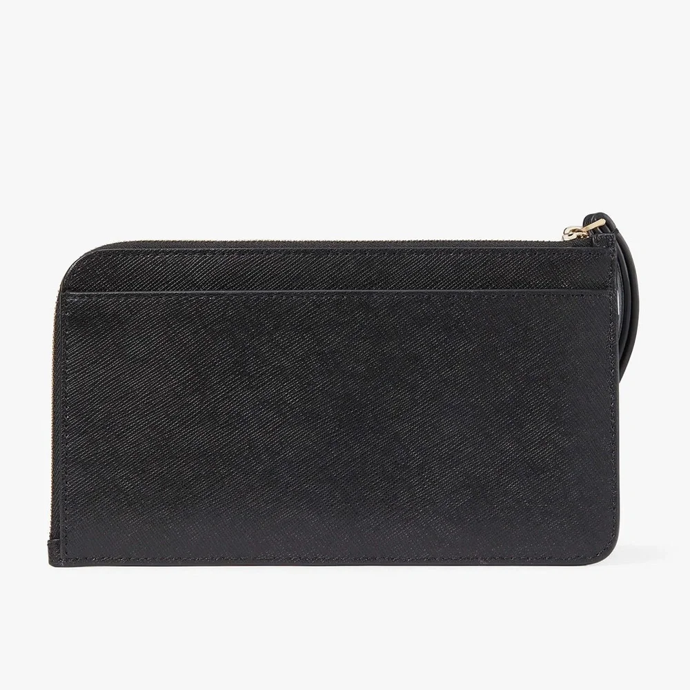 Kate Spade NWT Lucy Saffiano leather L Zip wristlet new with tags & factory wrap
